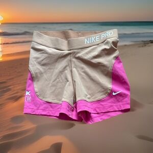 Nike Pro Dri-Fit Women's Medium/m Compression Workout Fitness Shorts VGC